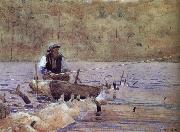Winslow Homer, Anglers on the boat